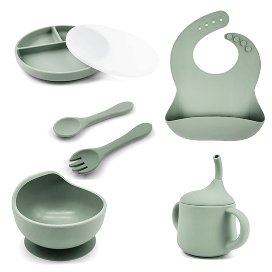 Set de Alimentación completo Verde Salvia - Amorino